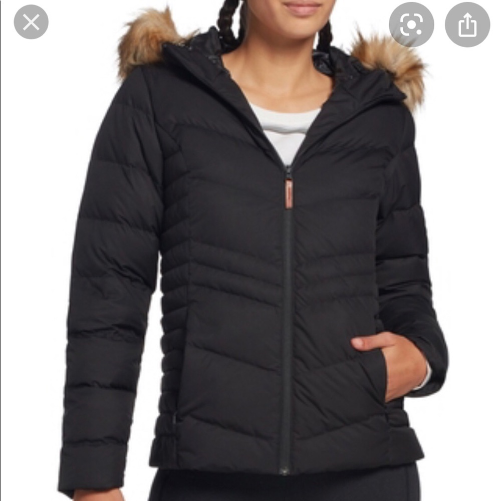 Alpine Design Fur Hood Puffer Jacket